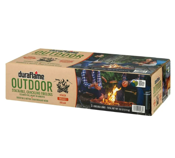 DURAFLAME OUTDOOR LOGS PACK